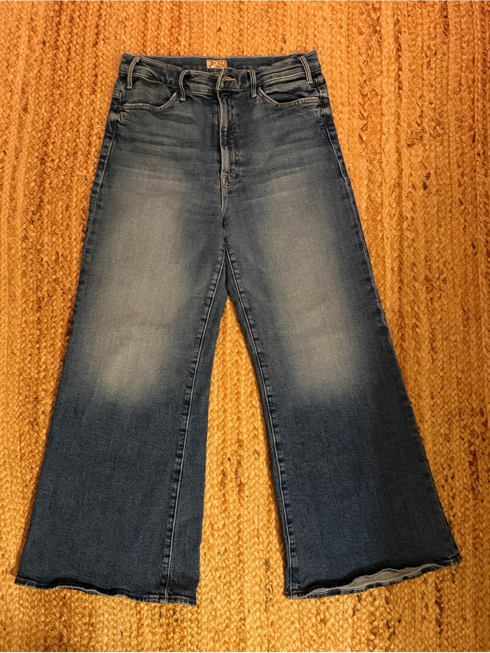 MOTHER - The Hustler Roller Ankle Women's Jeans - Blue